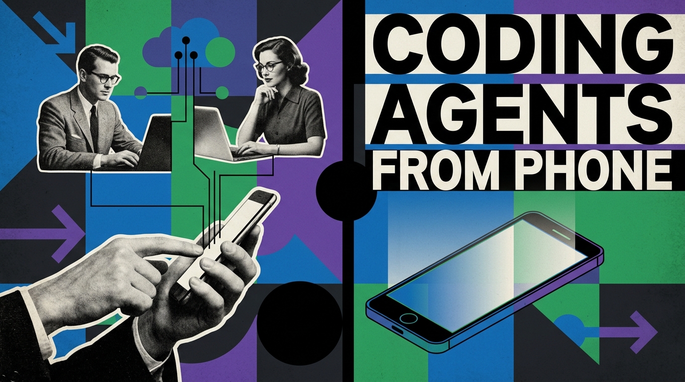 Running coding agents from your phone Cover Image